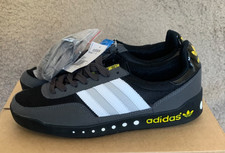 Adidas Training P.T. 70s 2010 UK 9 Black / White 09494 BNWT ☮️