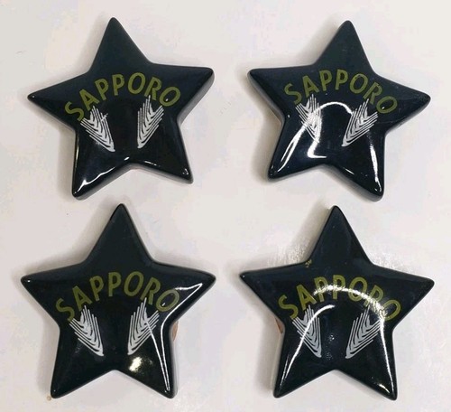 Vintage sapporo beer star - beer,