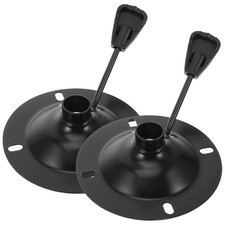  2 Pcs Swivel Chair Round Base