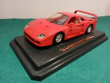 Burago Ferrari F40 Model Car 1987 1/24 Scale