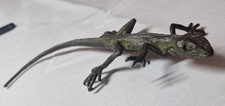 Rare Bronze Geko sculpture 18 cm long 