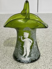 MARY GREGORY STYLE 19thC GREEN
