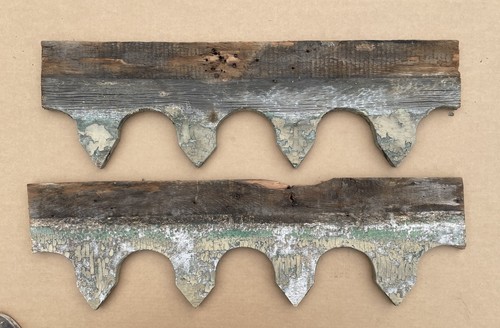 Great pair antique gothic - pair,