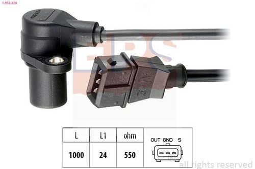 Fits eps 953 228 - 1.953.228, sensor