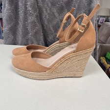 Lipsy Tan Closed Toe Wedge