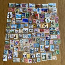 120 Worldwide Used Stamps Off