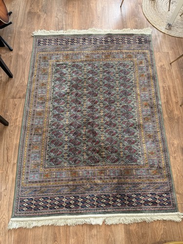 Bokhara silk rug - silk,