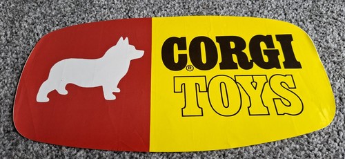 Vintage corgi toys - shop, window