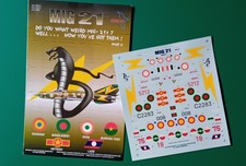Albatross 1/72 scale Mig-21 part II decal sheet 