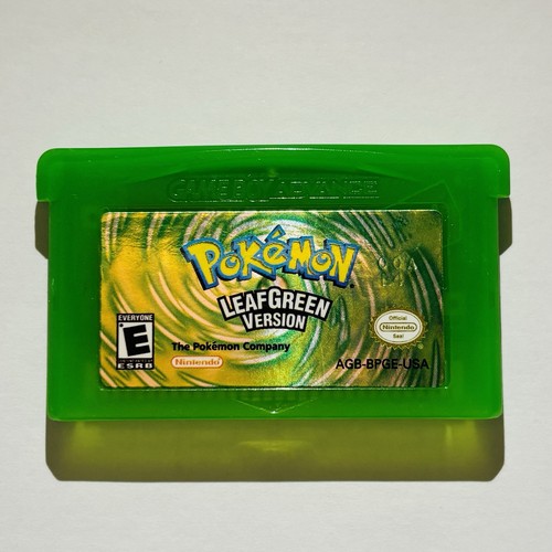 Pokémon leaf green version - pokémon,