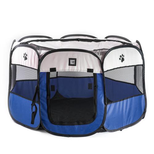 Fabric pet play pen large - play,