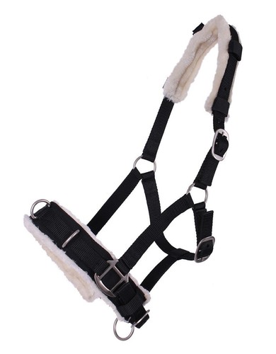 Qhp black lunge cavesson - qhp,