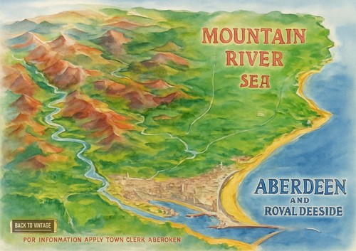 Aberdeen deeside old scotland - aberdeen,