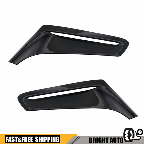 Glossy black fender side - 2x,