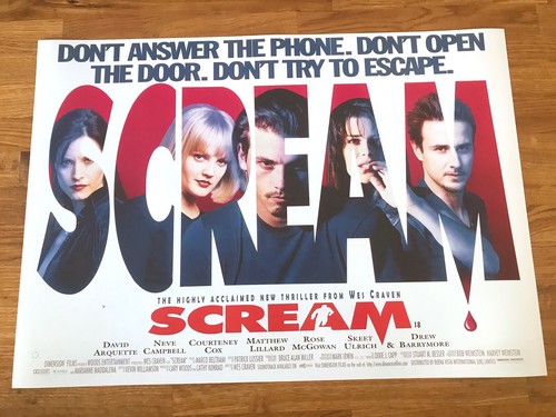 Movie poster scream 420mm - movie,