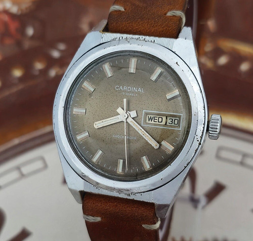 Vintage watch ussr cardinal - vintage,