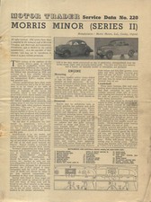 Morris Minor Series II Motor