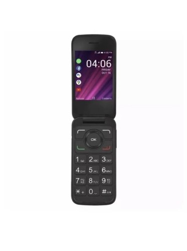 Alcatel flip phone black - alcatel,