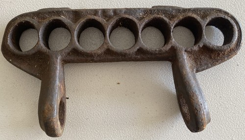 Antique cast iron horse drawn - cast,