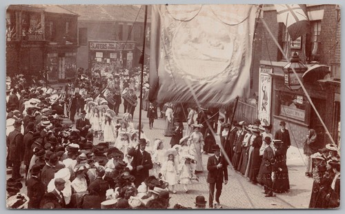 Stalybridge procession - stalybridge, on