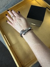 Dyrberg/Kern Silver Bracelet Ladies Comes In Original Box