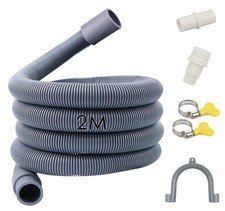 Washing machine drain hose - 2m,