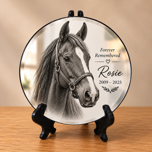 Personalised horse memorial - personalised,