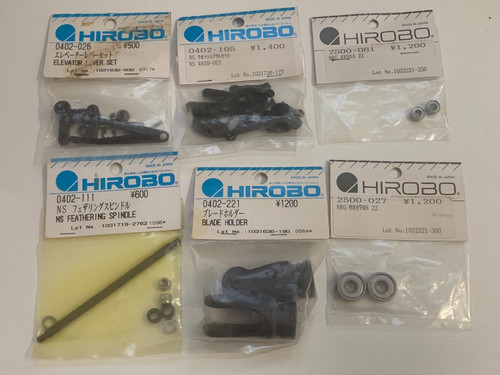 Hirobo shuttle parts for - parts, ns