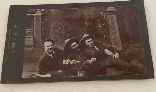 Vtg 1890s cabinet card photo - vtg,