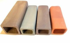 Rectangular shape ceramic breeding hiding fish cave Pleco Catfish Cichlid Shrimp