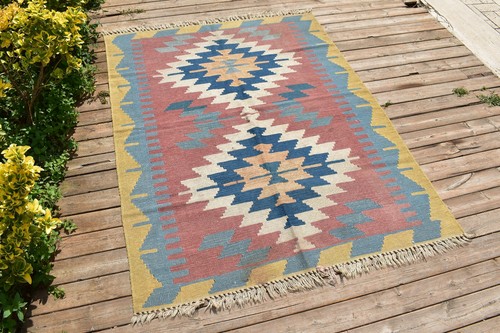 Turkish kilim rug x62 - kilim,