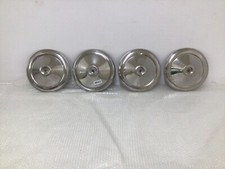 FIAT 500L / 500 CLASSIC - set of 4 chrome hub caps - Used