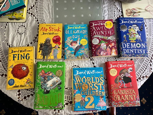 David walliams books set - of,