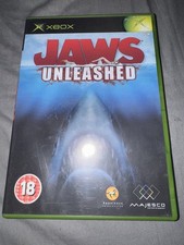 Jaws Unleashed Xbox Original Game Complete With Manual PAL