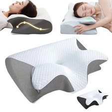 Cervical Memory Foam Neck Pillow Orthopedic Neck Back Support Anti Snore