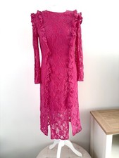 ASOS Cerise Bright Pink Lace