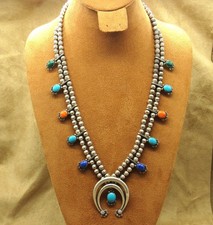 Vintage Sterling Silver Native