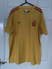 Rare Adidas Original Liverpool FC 2007/2008 Football Heritage T Shirt Medium Men