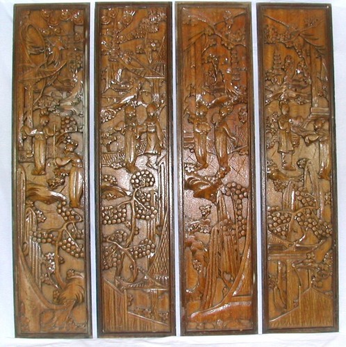 Vintage japanese teak - japanese, hand