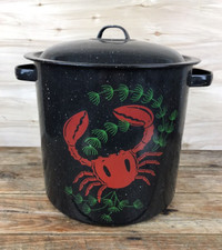 Vintage Black Speckled