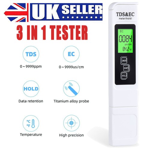 3in1 tds ppm meter - tds,