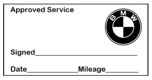 Bmw approved garage service - bmw,