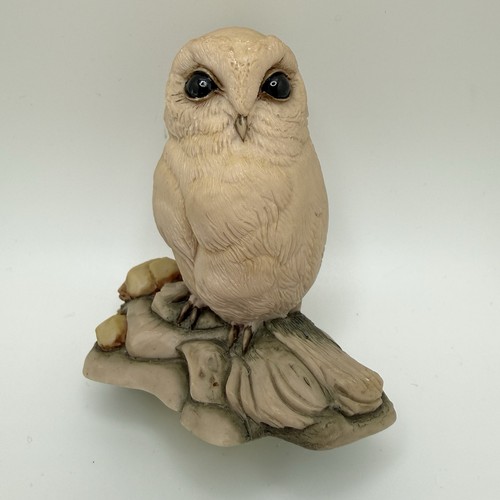 Teviotdale owl figurine signed - teviotdale,