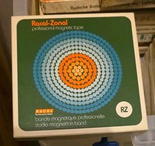 Racal-Zonal Vintage Reel to Reel Tape Spool 5 in x 1/4in UK