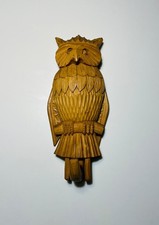 Vintage 1950s Carved Large