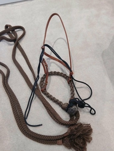 Loping hackamore bridle - loping,