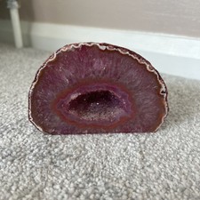 Agate Geode Purple Brazilian