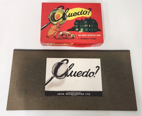 Vintage cluedo board game - vintage,