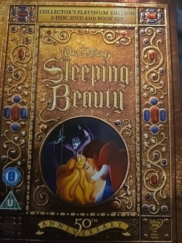Sleeping beauty dvd disk - sleeping, 2