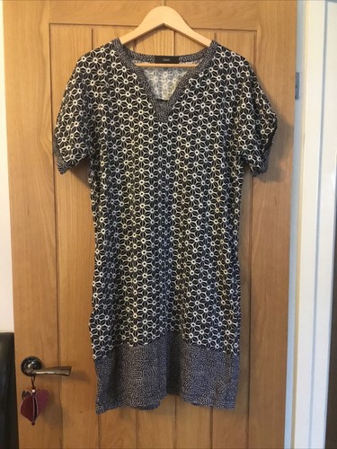 Next linen mix shift dress